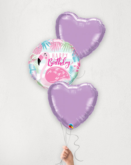 Balloon Bouquet Flamingo Birthday