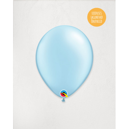 Latex Balloon Sky Blue - Balloons for boys and men - Agapics