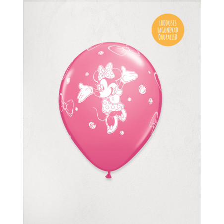 Latex Balloon Minnie Mouse - Kids balloons - Agapics