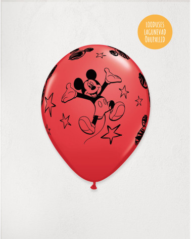 Latex Balloon Mickey Mouse - Agapics