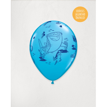 Latex Balloon Blue Dory - Agapics