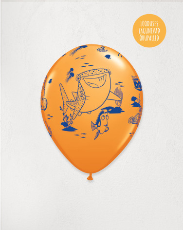 Latex Balloon Orange Dory - Agapics