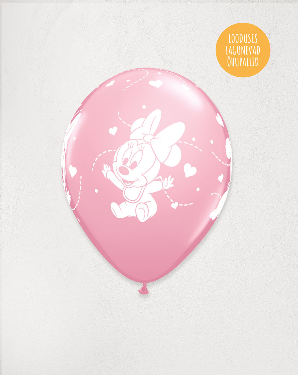 Latex Balloon Minnie Baby - Agapics