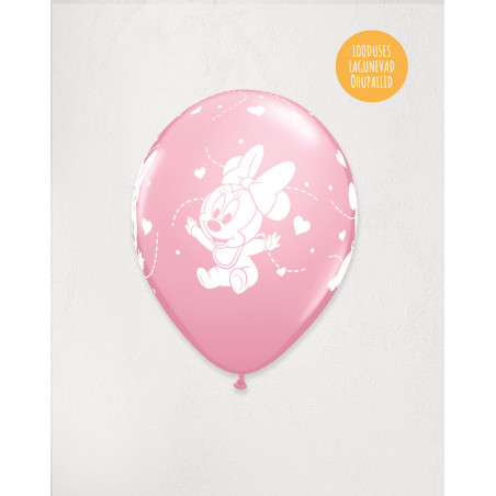 Latex Balloon Minnie Baby - Agapics