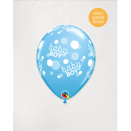 Latex Balloon Baby boy - Baby party - Agapics