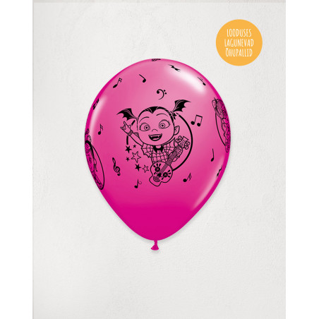 Latex Balloon Pink Vampirina - Agapics