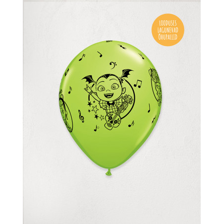 Latex Balloon Lime Vampirina - Agapics