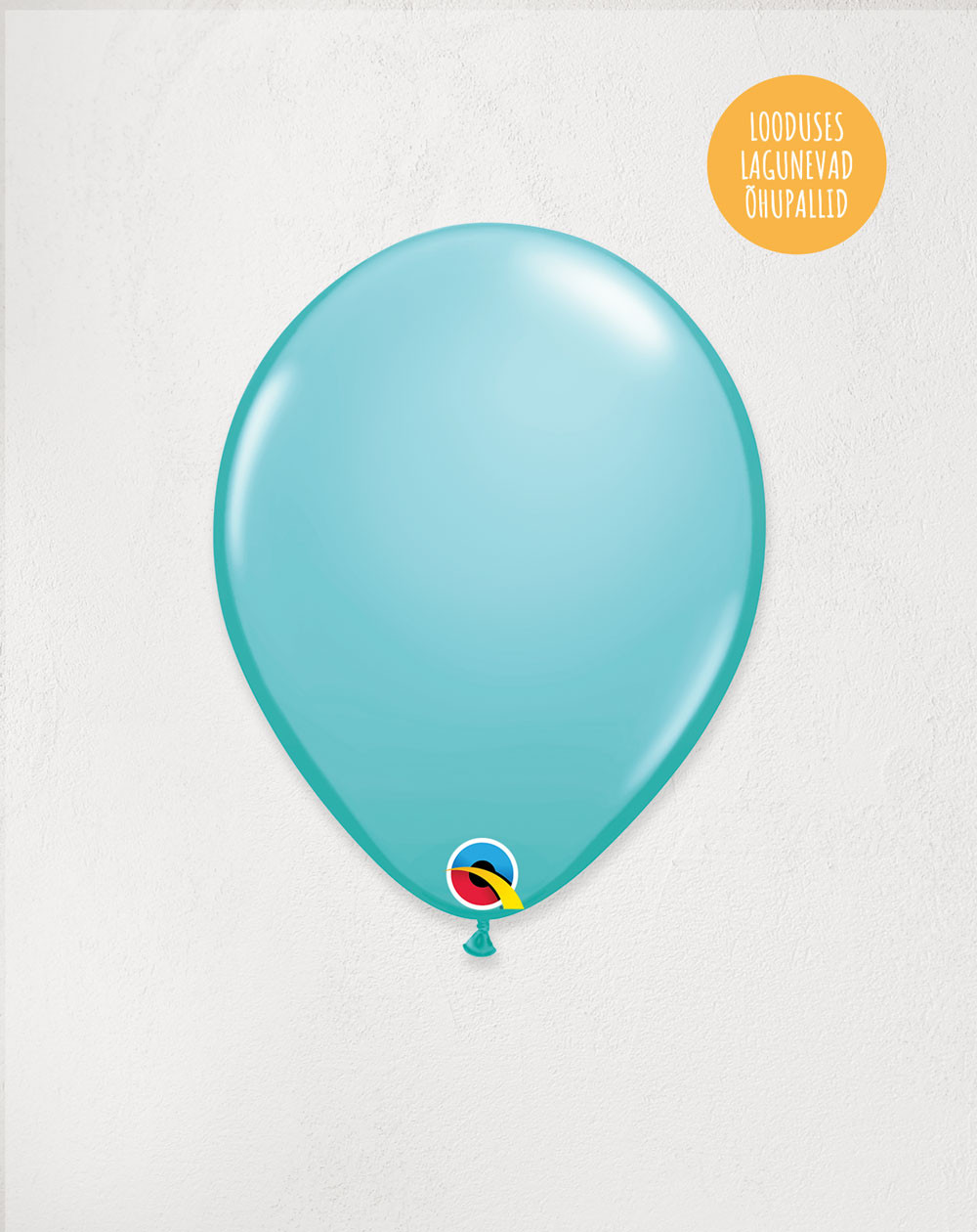 Latex Balloon Turquoise - Agapics