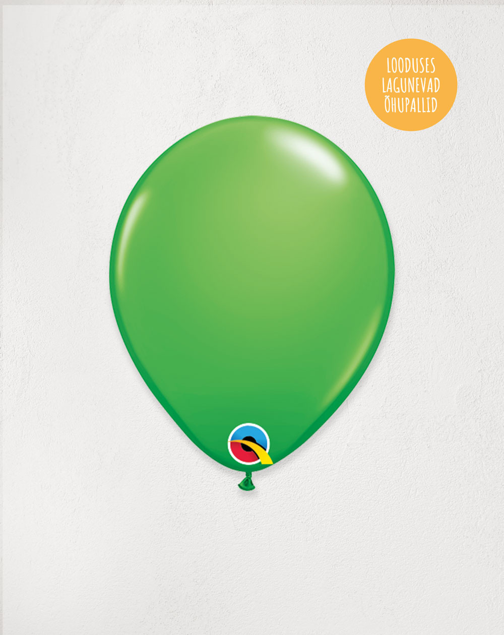 Latex Balloon Green - Agapics