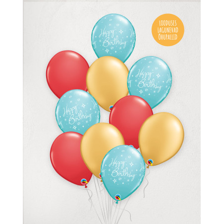 L Balloon Bouquet Magical Birthday