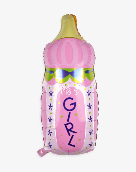 Big Foil Balloon Baby bottle - Agapics