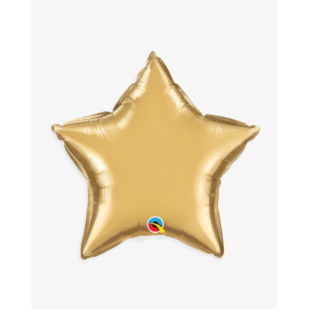 Foil Balloon Gold star - Agapics