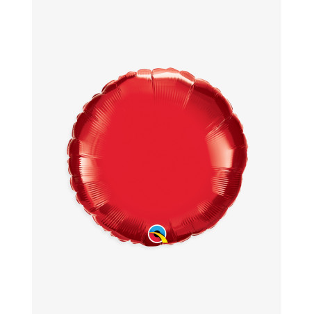 Foil Balloon Red round - Agapics