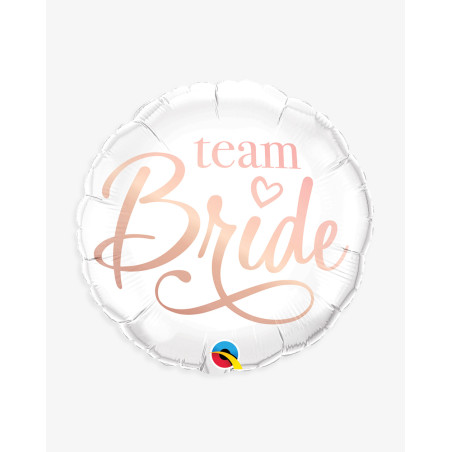 Foil Balloon Team Bride - Agapics