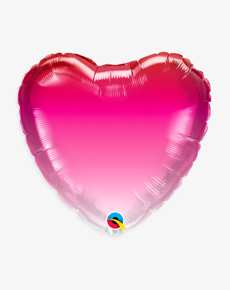 Foil Balloon Pink heart - Agapics