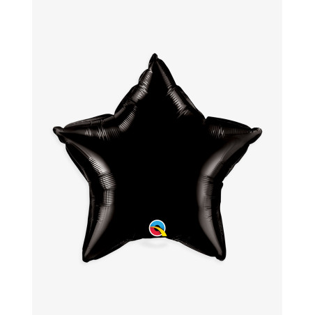Foil Balloon Black star