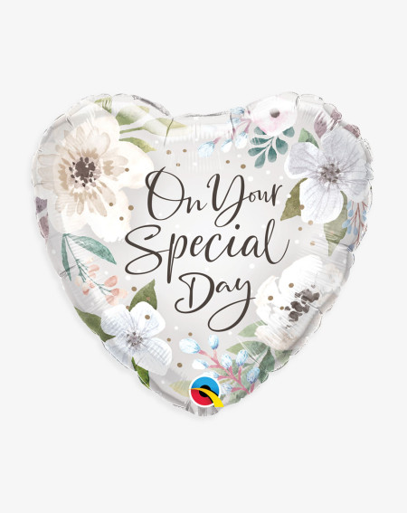 Foil Balloon Special Day heart - Agapics