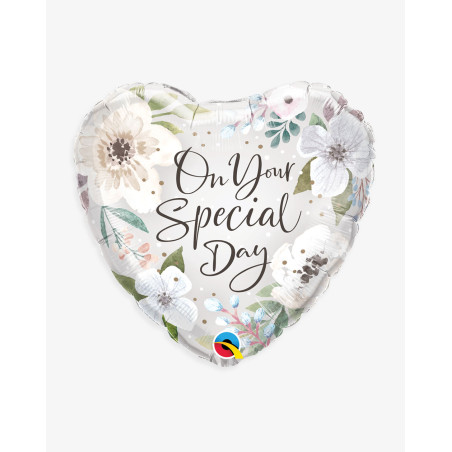 Foil Balloon Special Day heart - Agapics