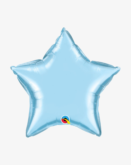 Foil Balloon Blue star - Agapics