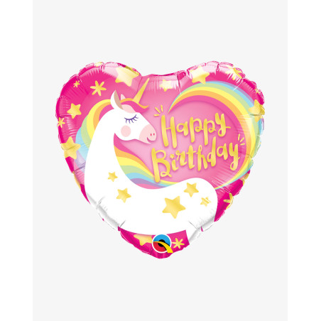 Foil Balloon Unicorn birthday - Agapics