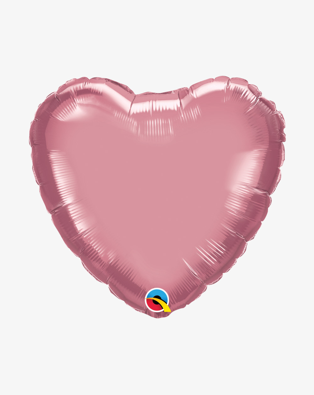 Foil Balloon Mauve heart - Agapics