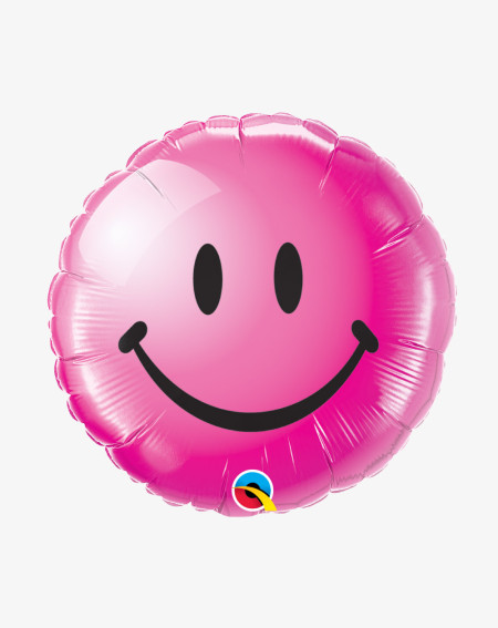 Foil Balloon Pink smile - Kids balloons - Agapics