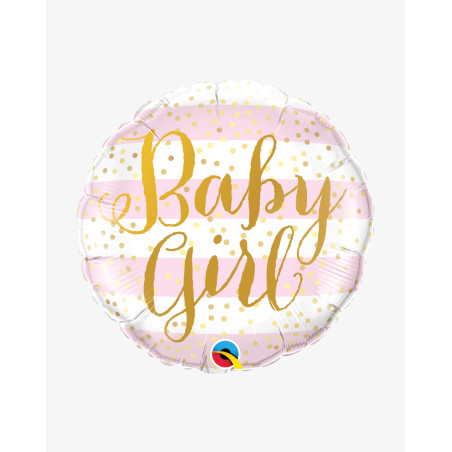 Foil Balloon Baby Girl - Baby party - Agapics