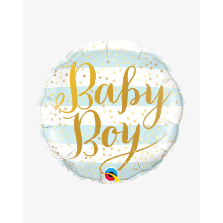 Foil Balloon Baby Boy - Baby party balloons - Agapics