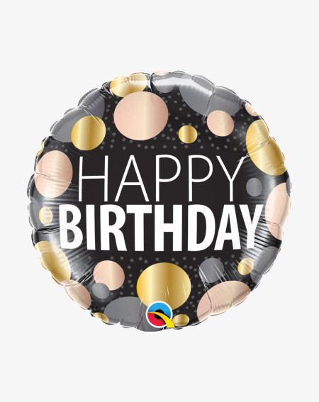 Foil Balloon Metallic birthday - Agapics