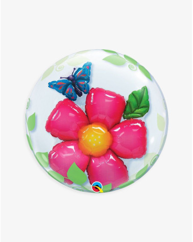 Bubble Balloon Flower and butterfly - Agapics