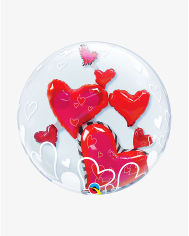 Bubble Balloon Hearts - Agapics