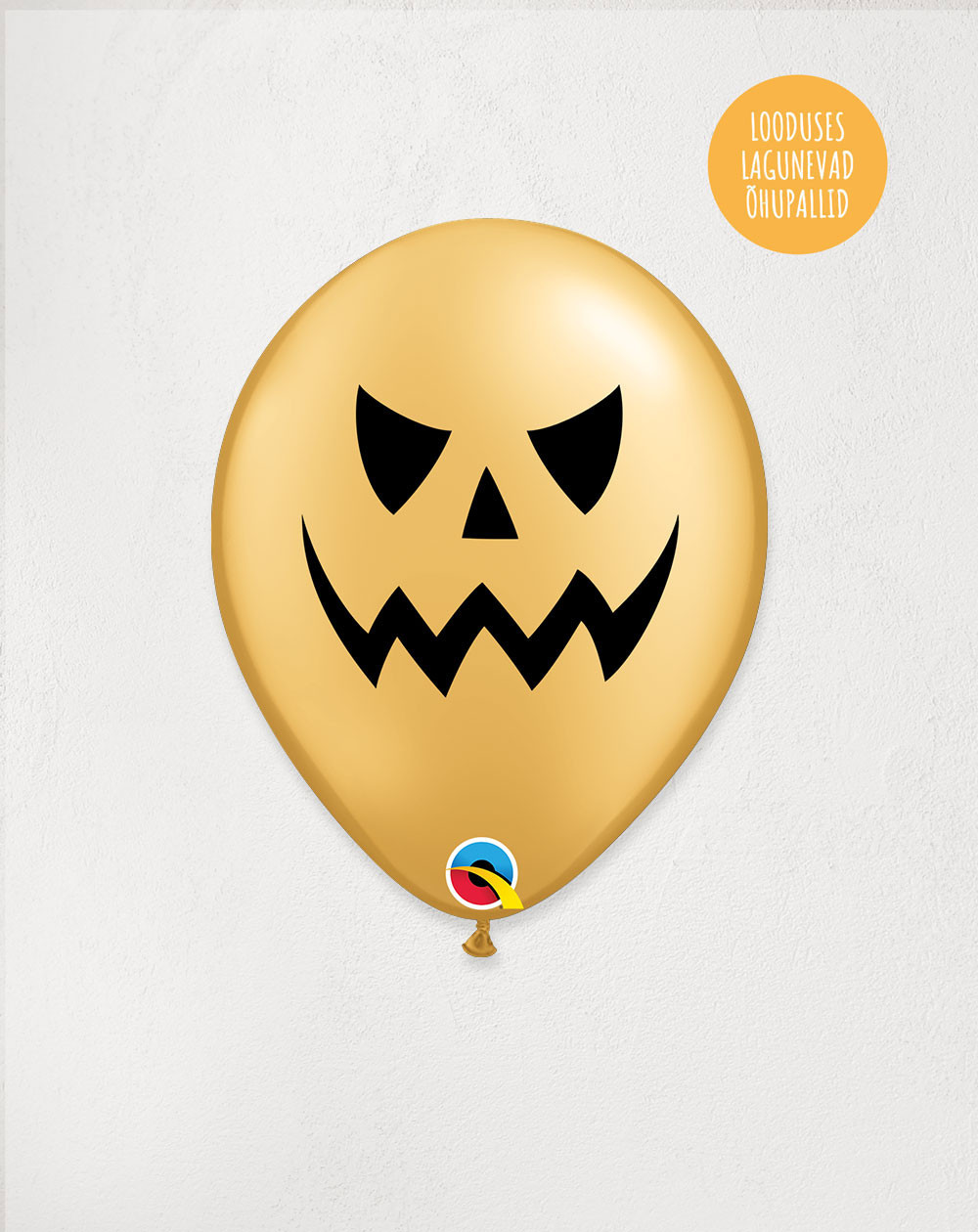 Balloon Gold halloween - Agapics