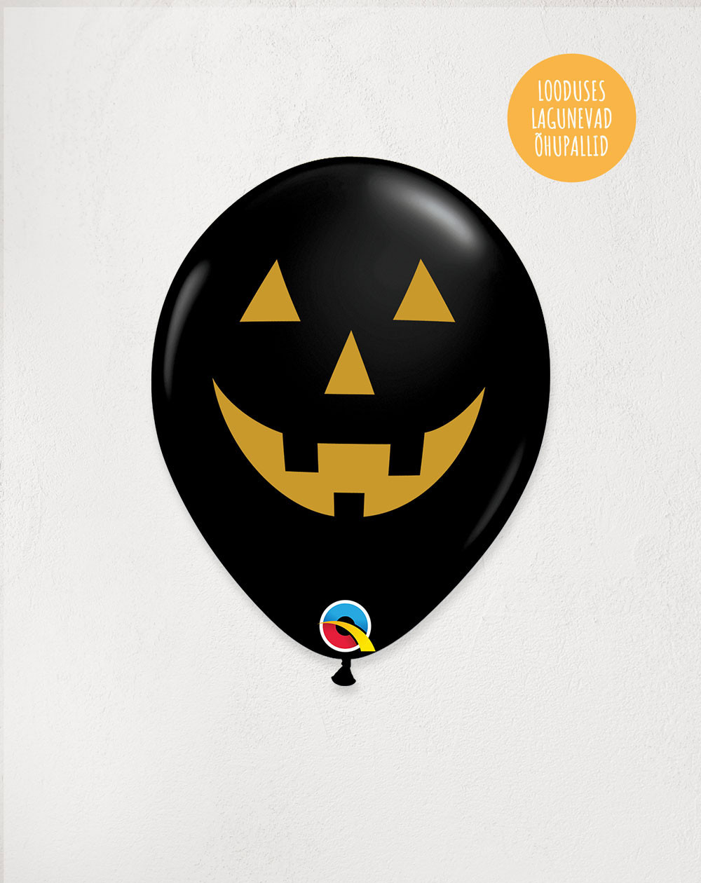 Balloon Black Halloween - Agapics